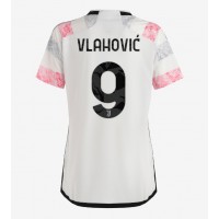 Juventus Dusan Vlahovic #9 Bortatröja Dam 2023-24 Kortärmad